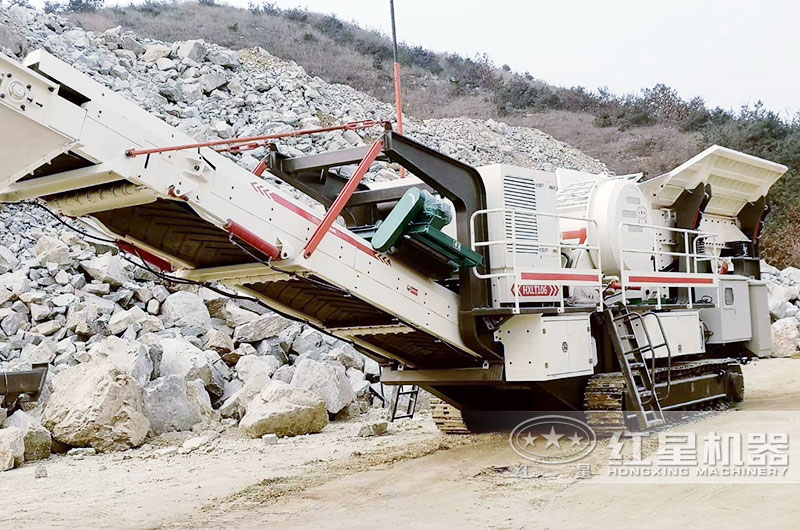 江西上饒建筑垃圾粉碎機現(xiàn)場